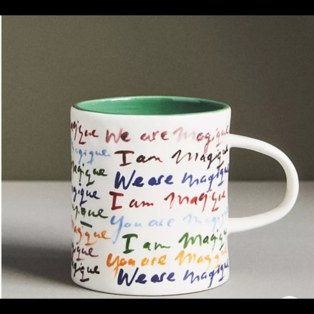 Hotel Magique for Anthropologie “I AM” Melange Mug